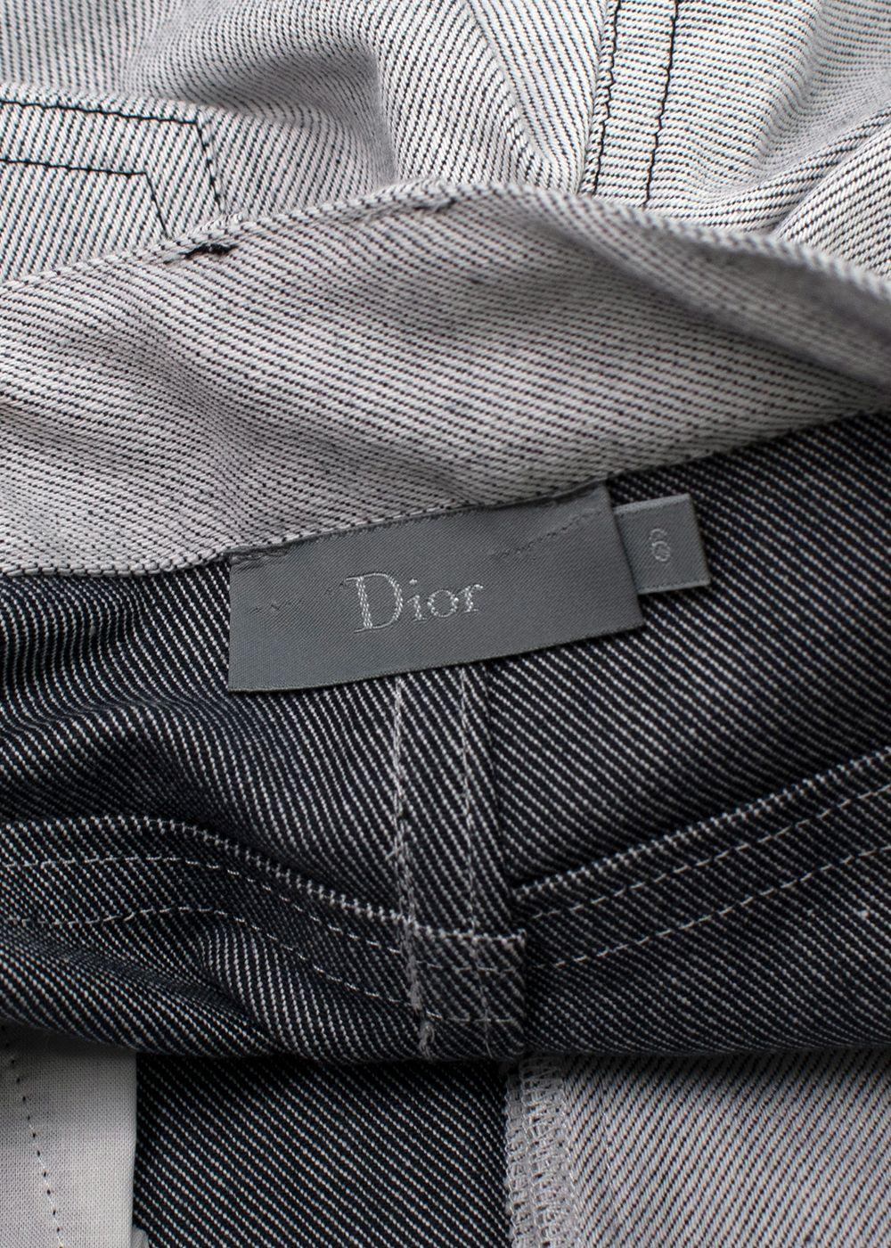 Dior 6 Years Grey Cotton Trousers