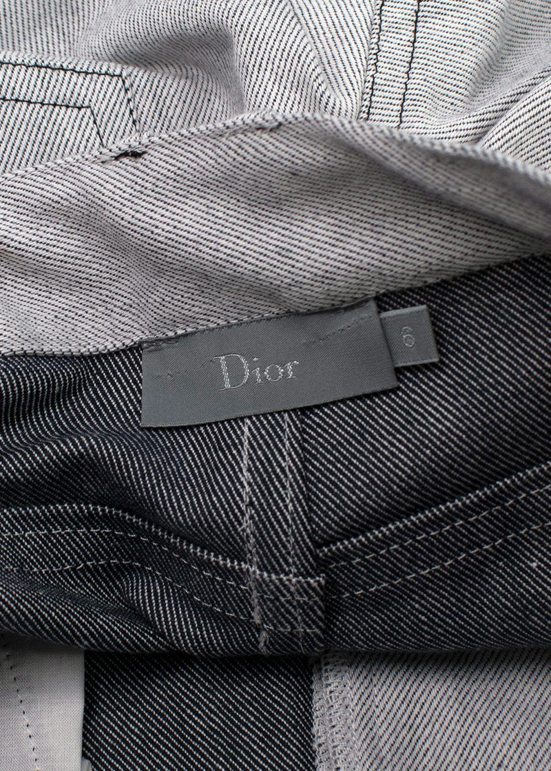 Dior 6 Years Grey Cotton Trousers