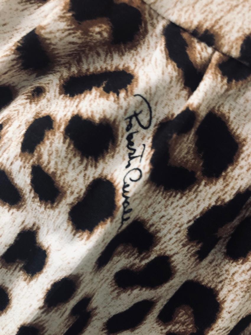ROBERTO CAVALLI leopard print dress 12 years