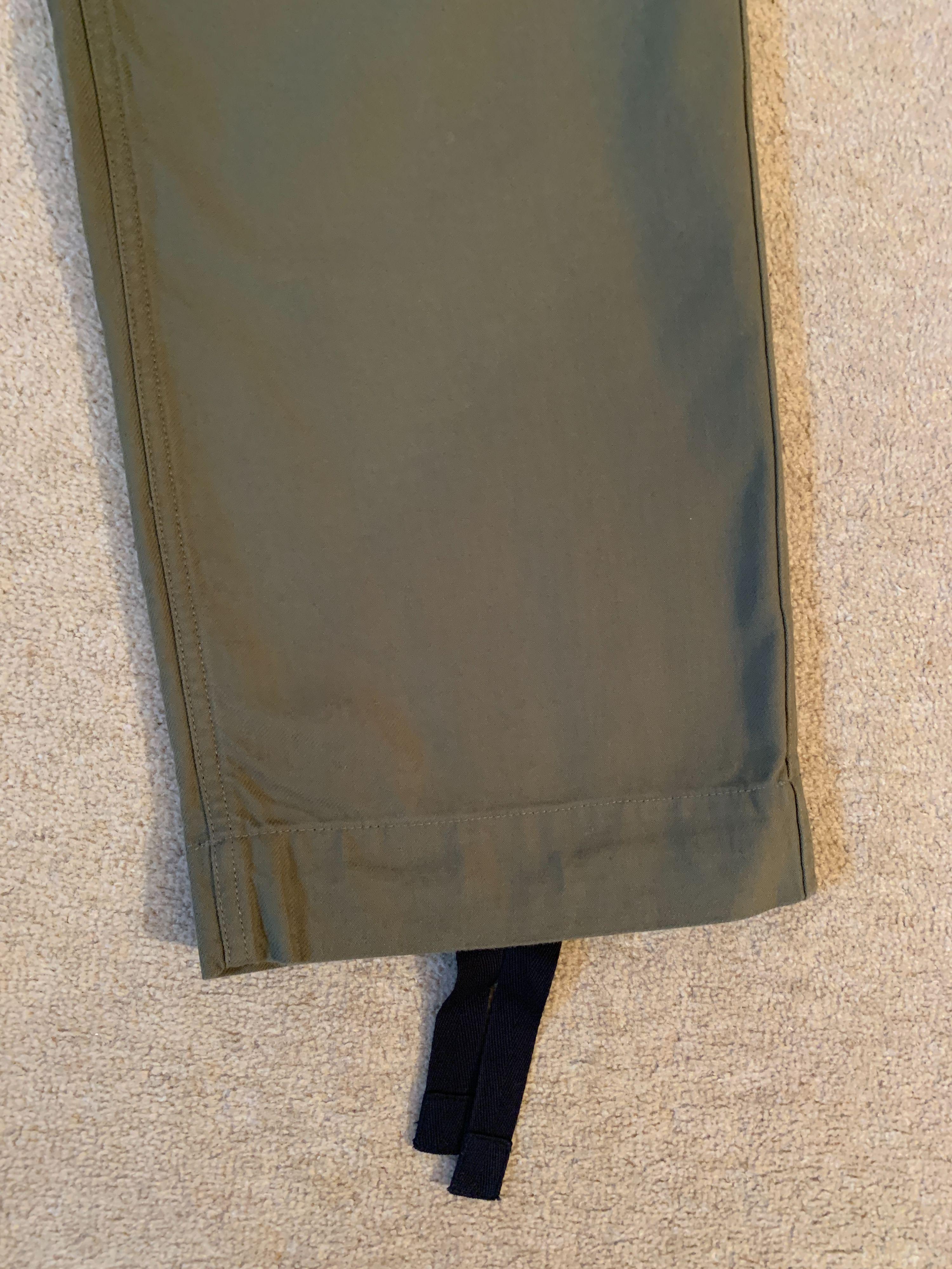 MHL Khaki Straight Leg Trousers