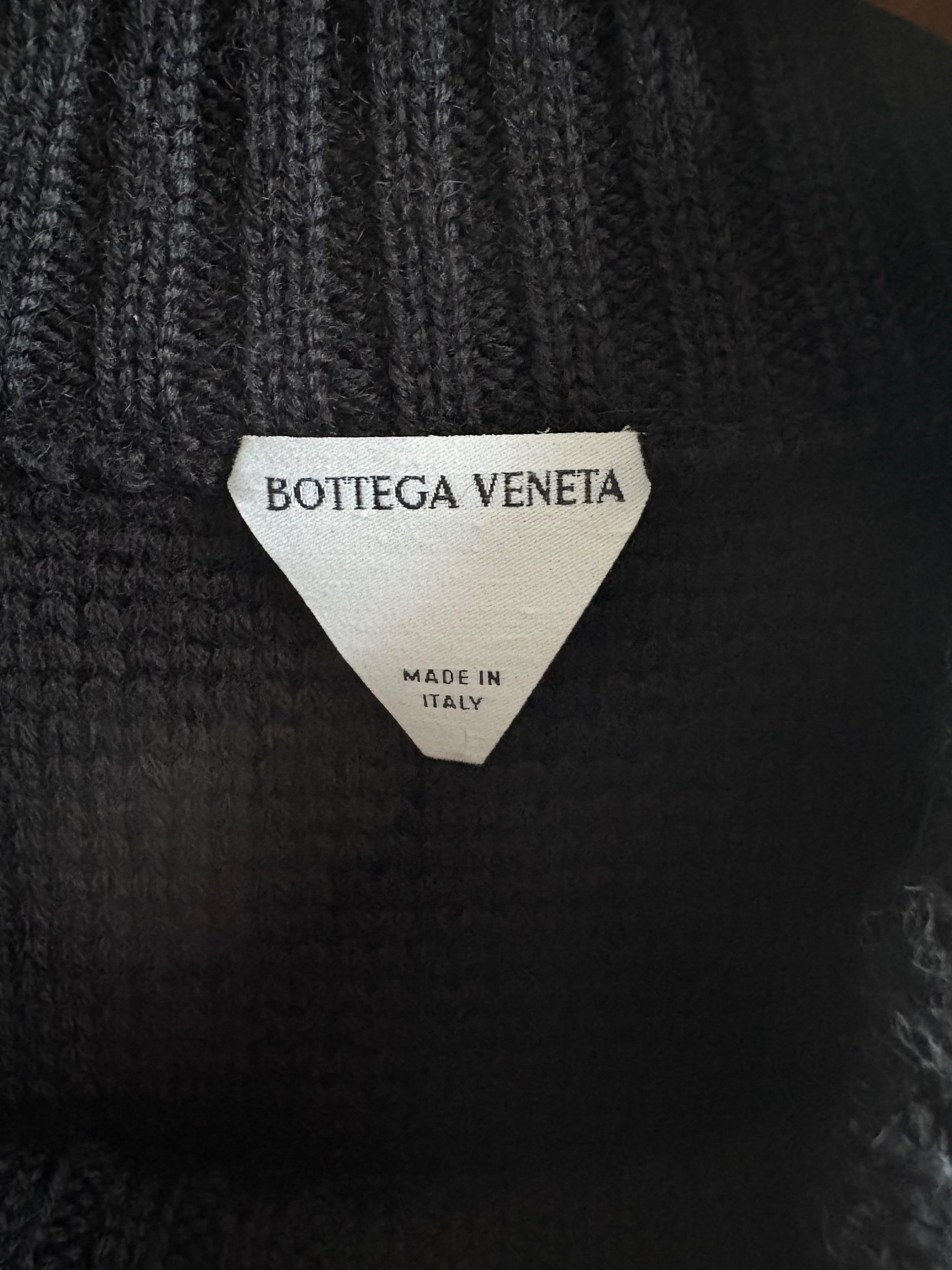 Bottega Veneta Black Knit Jumper