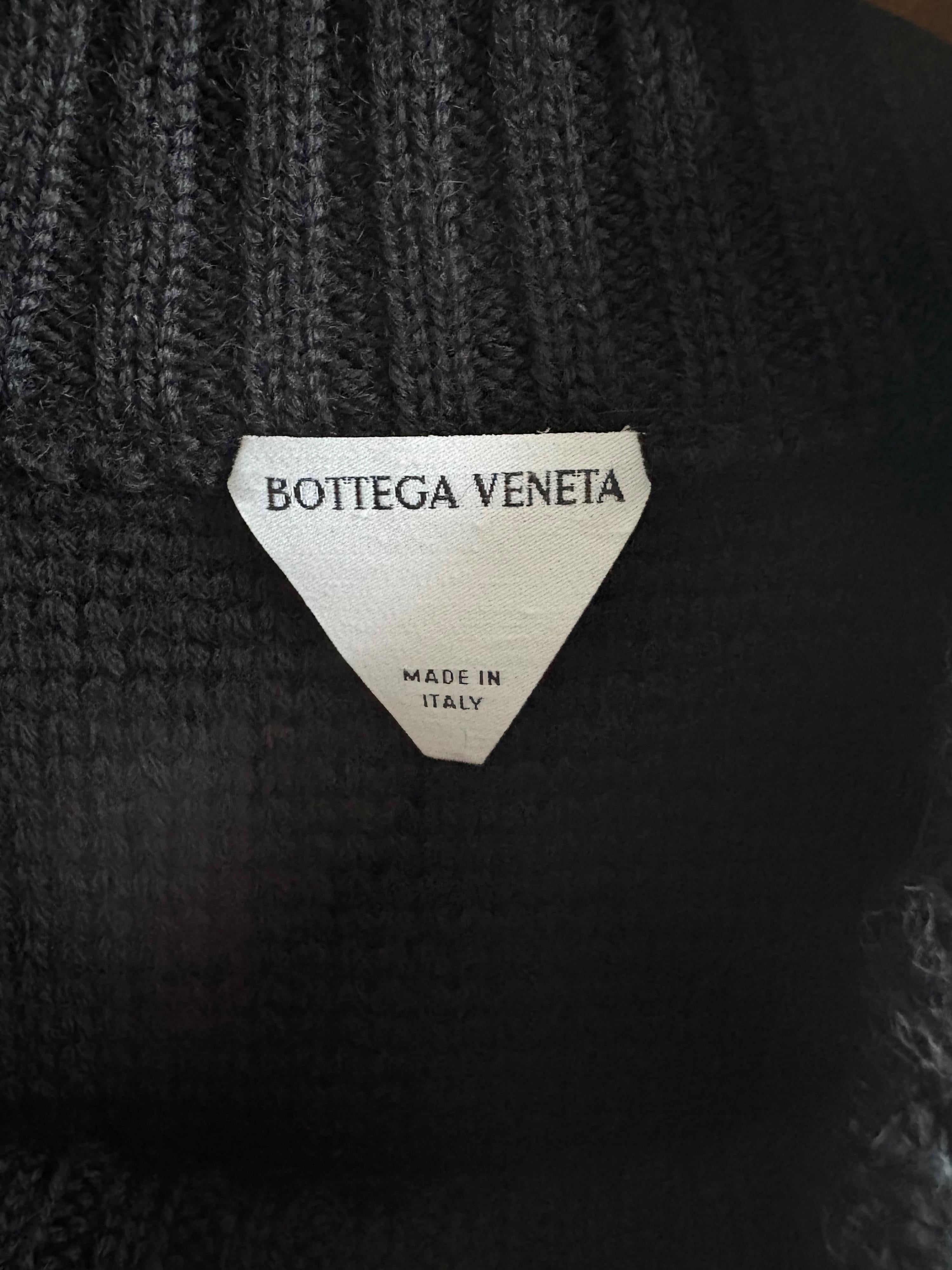 Bottega Veneta Black Knit Jumper