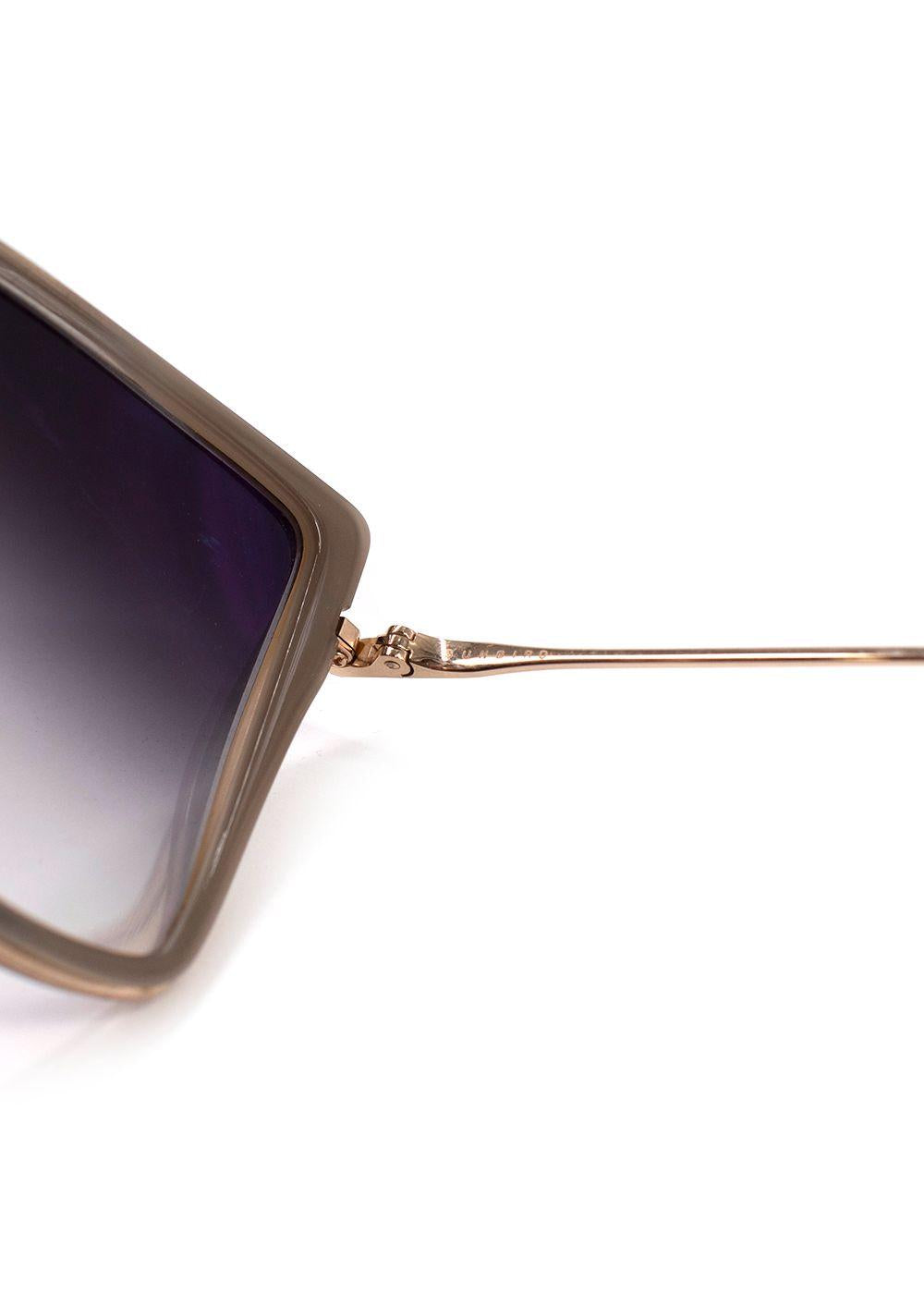 Dita Gray Sunbird Cat Eye Sunglasses