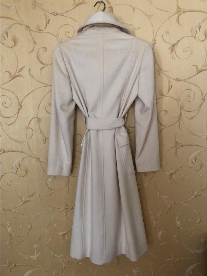 Aquascutum Wool Wrap Coat with Oversize Collar