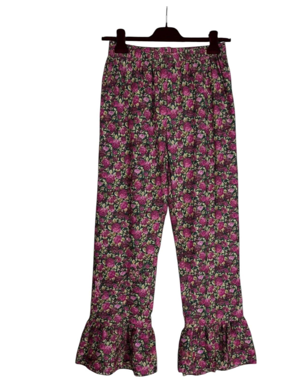 Gucci Floral Silk Trousers
