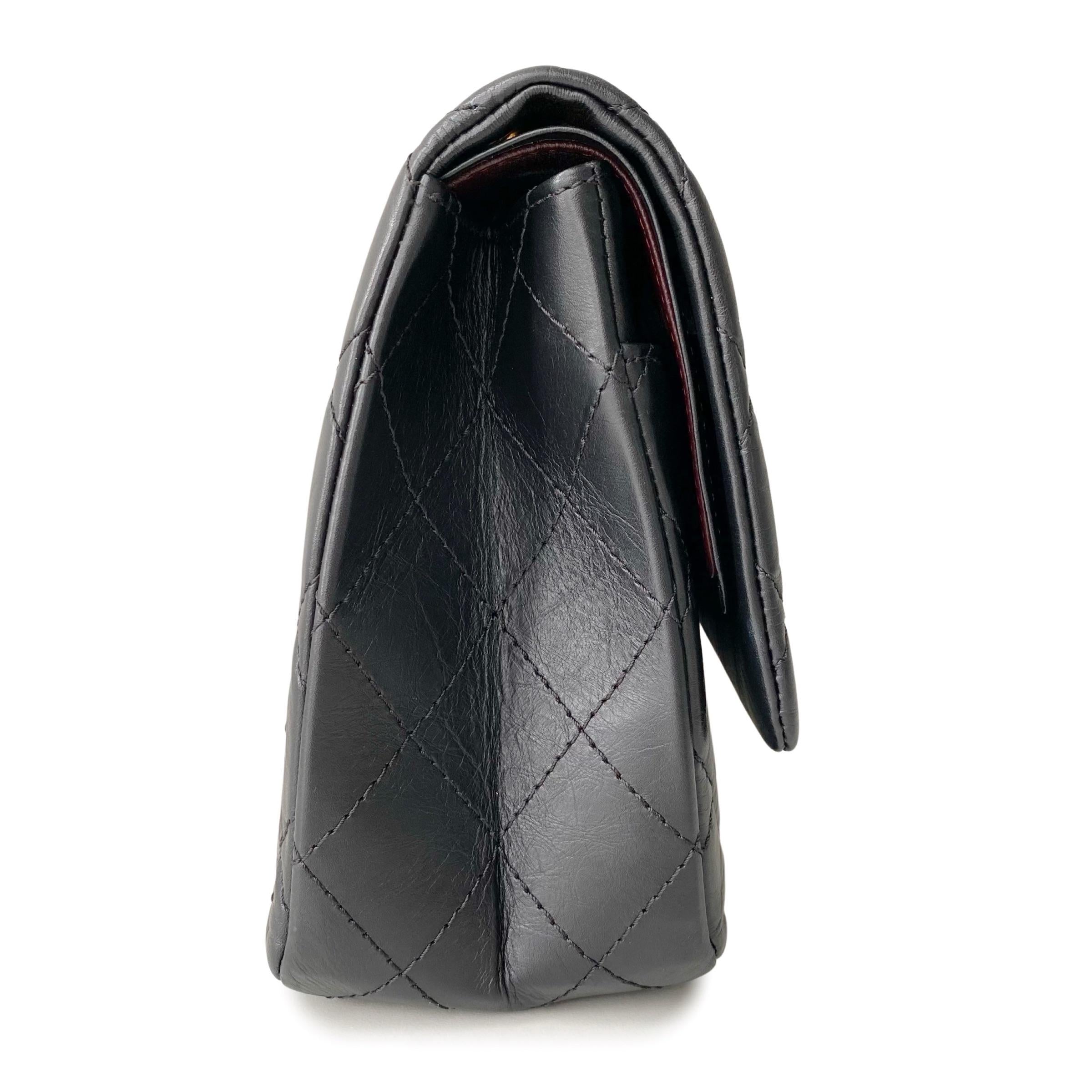 Chanel Black 2.55 Reissue Shoulder Bag