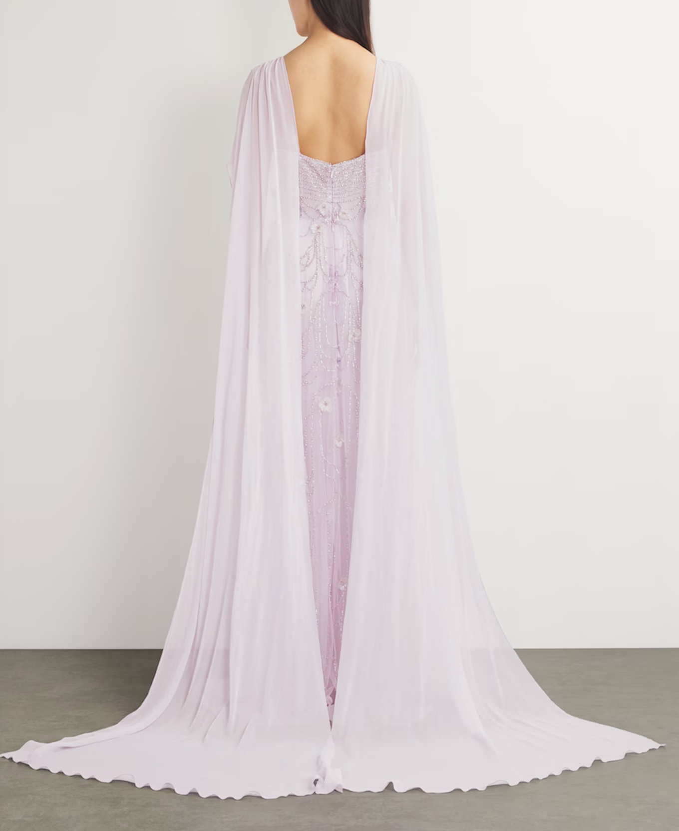 Georges Hobeika Embellished Floral Gown