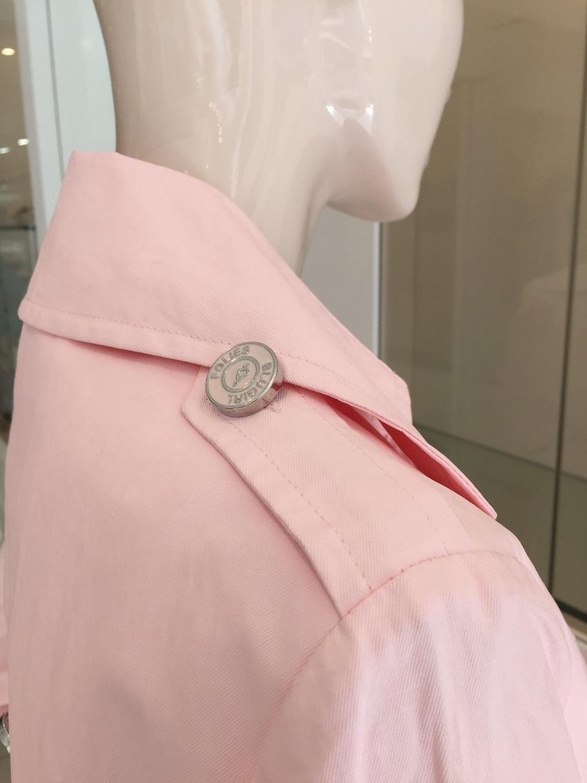 Blumarine Pink Trench Coat
