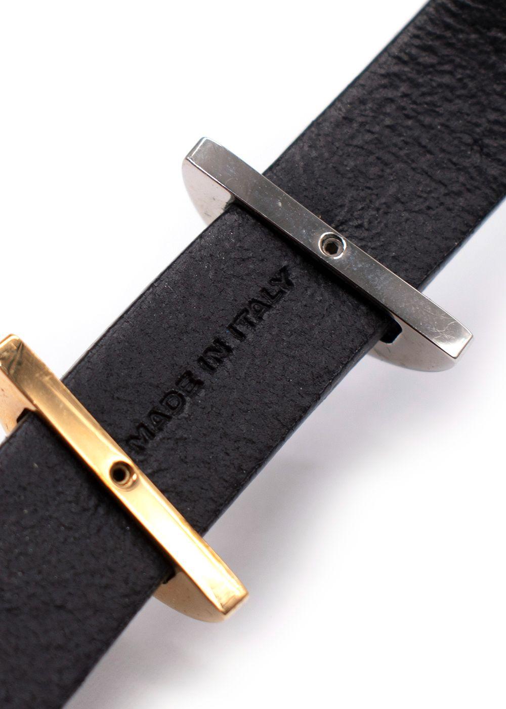 Fendi Metal Leather Headband