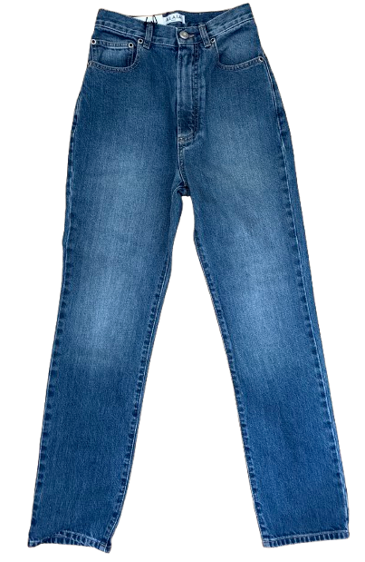 Signature Topstitch High Waisted Jeans