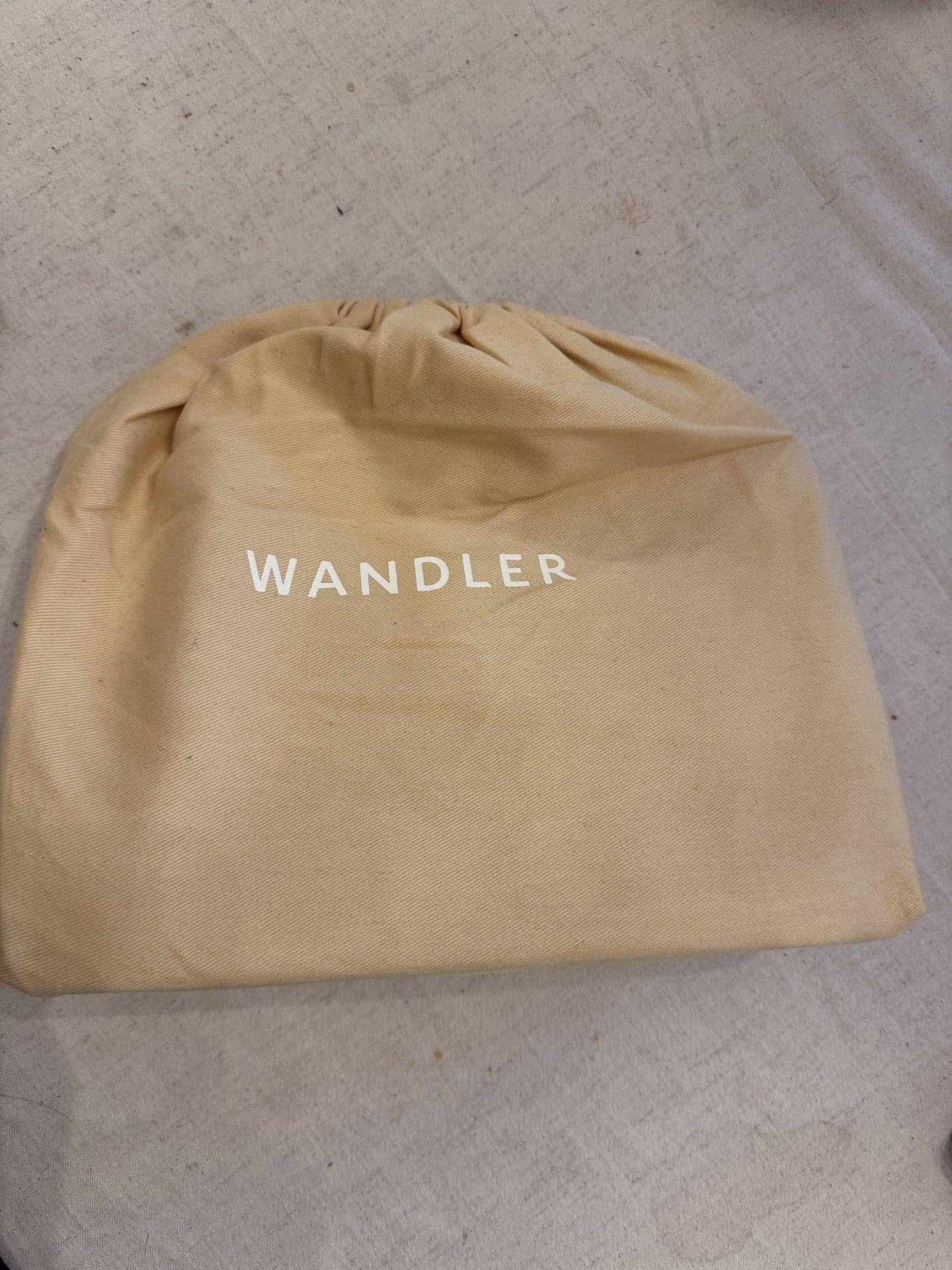 Wandler Orange Leather Shoulder Bag