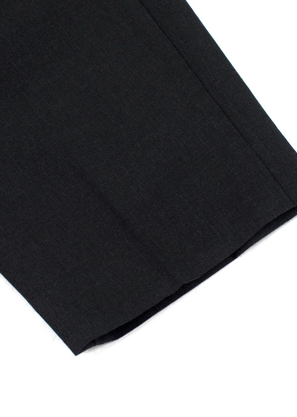 Brunello Cucinelli Charcoal Grey Trousers with Signature Embellishment