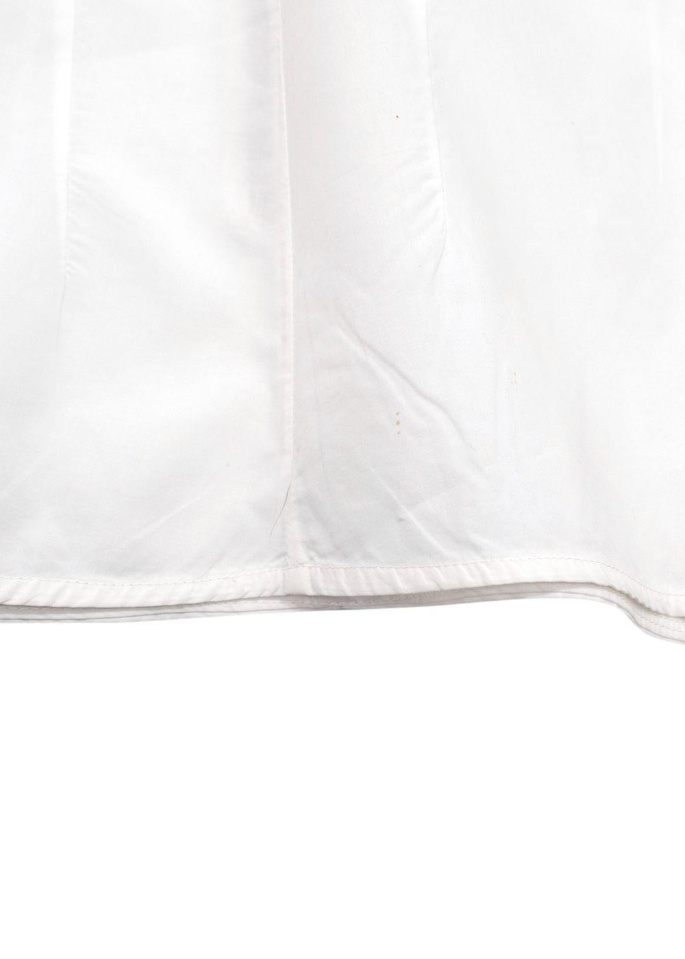 Marni White Sleeveless Blouse