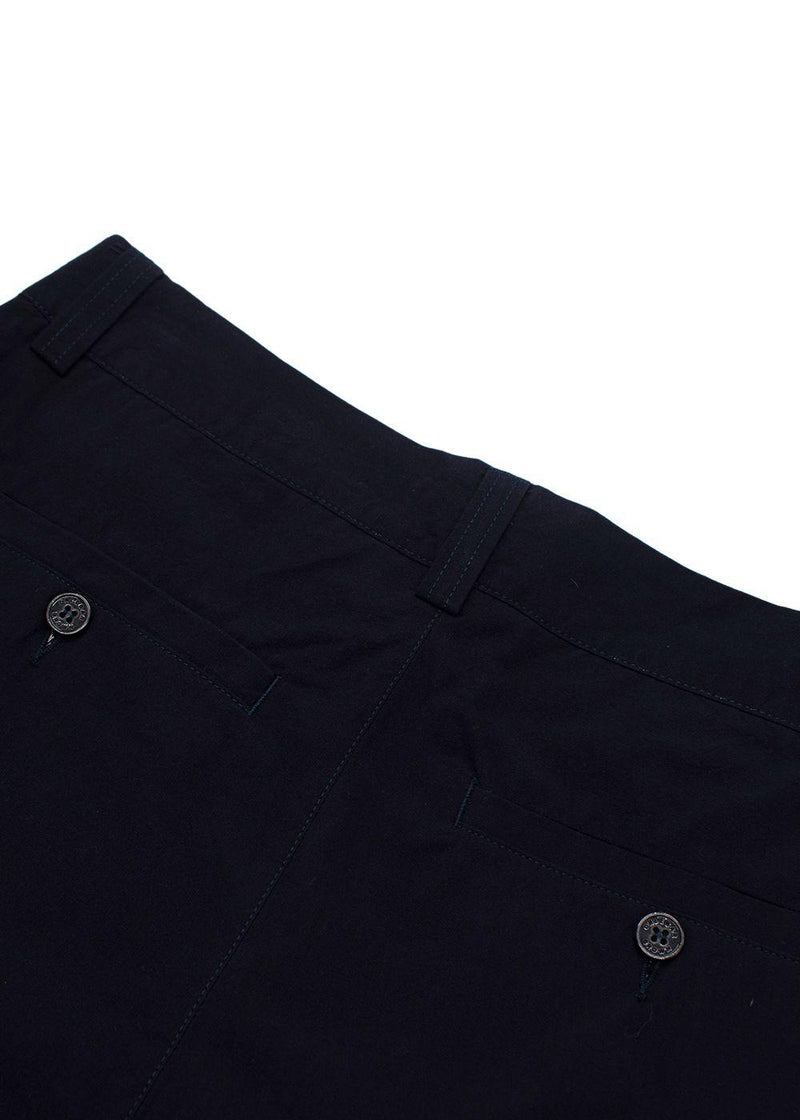 Orlebar Brown Navy Cotton Trousers