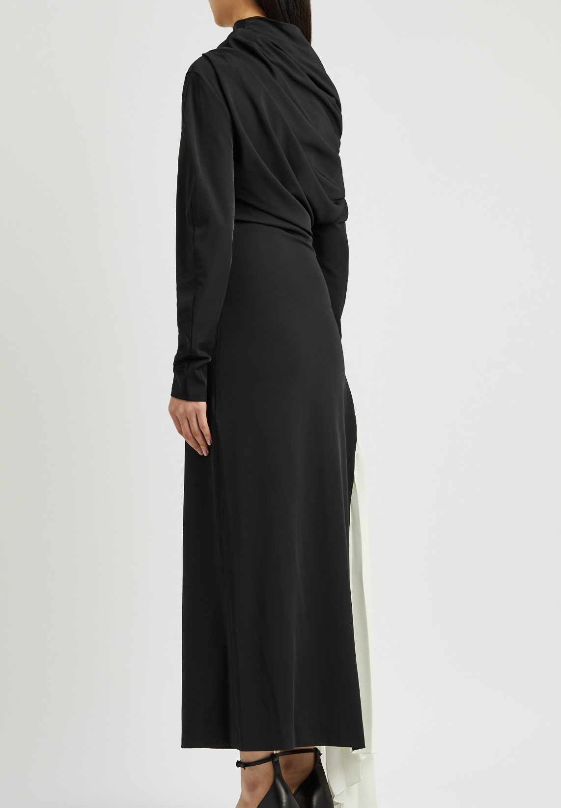 Awake Mode Asymmetric Stretch-Jersey Maxi Dress