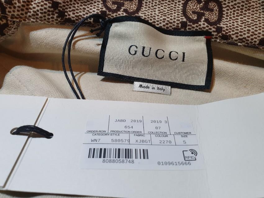 Gucci Multicolour Chevron Supreme Monogram GG Jacket