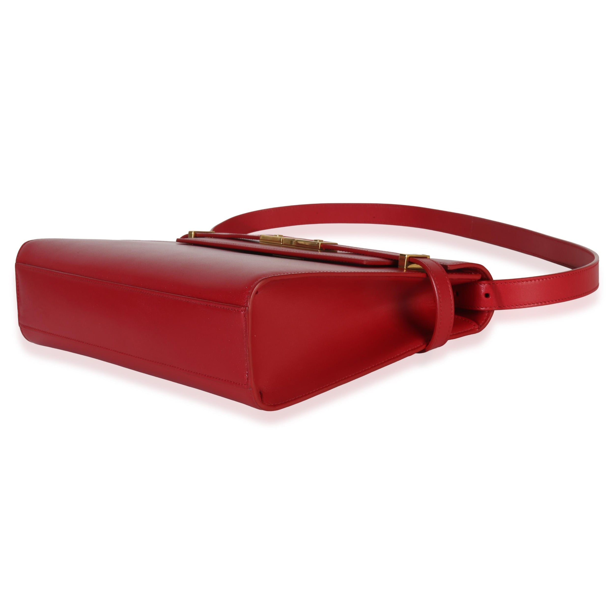 Saint Laurent  Calfskin Medium Manhattan Shoulder Bag