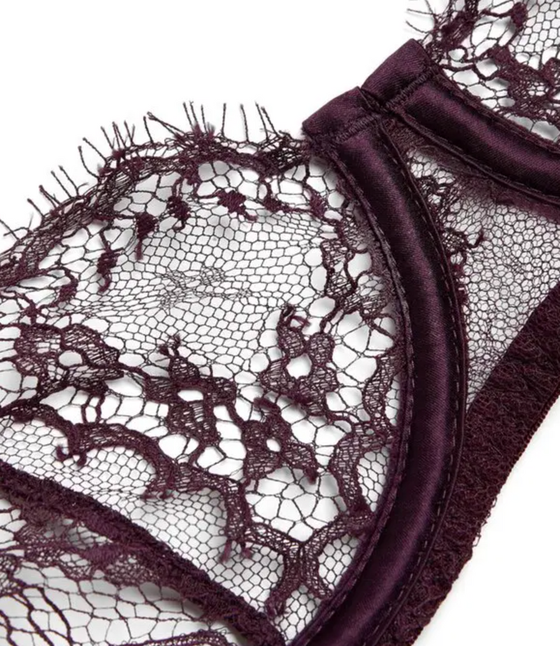 Coco De Mer Lace Lunaria Balconette Bra