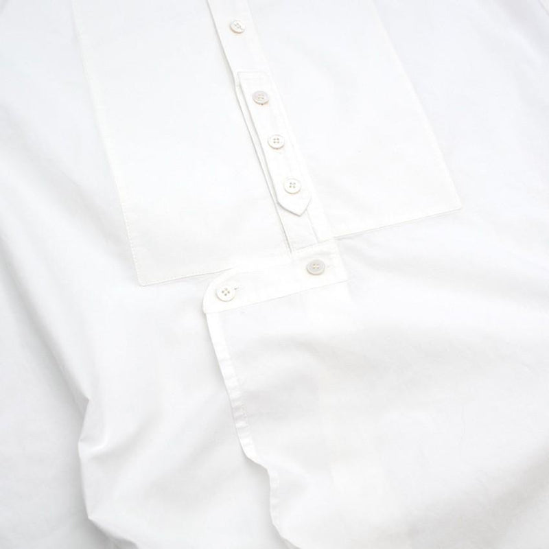 Stella McCartney White Cotton Button-Down Long-Sleeve Tunic