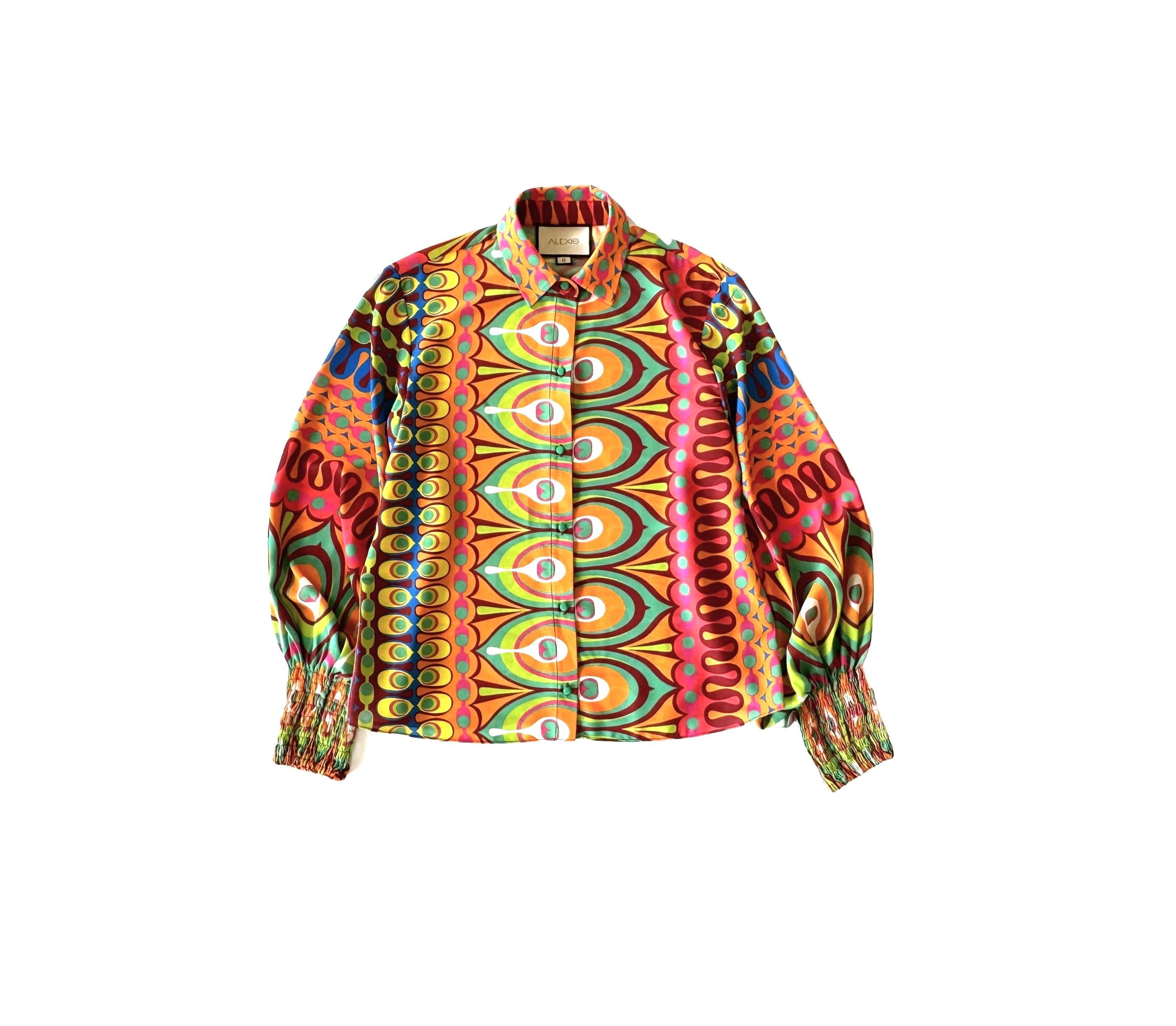 Alexis Printed Blouse