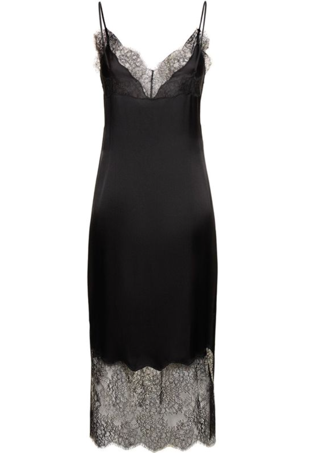 Anine Bing Amelie Silk Blend Midi Dress