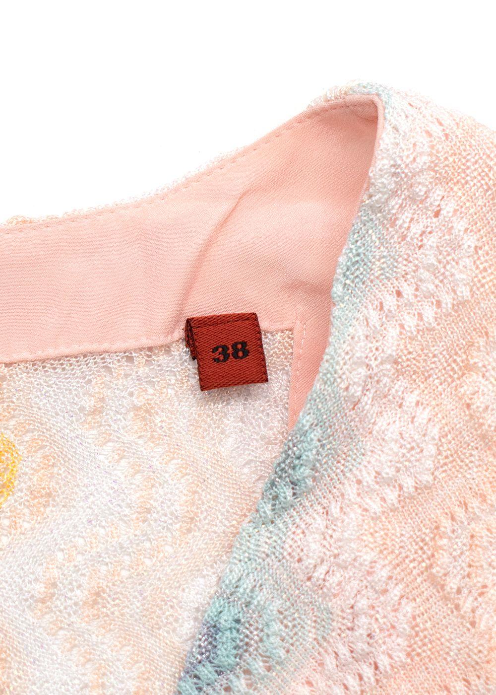 Missoni Multicoloured Sparkly Knit Playsuit