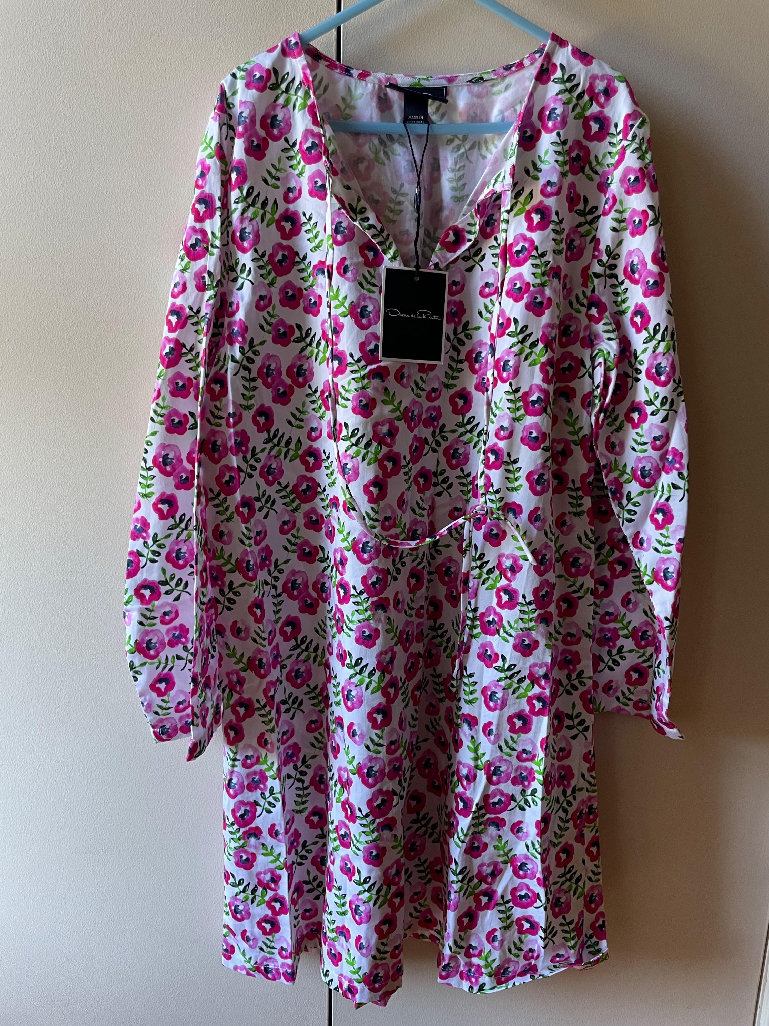 Oscar De La Renta Kids Floral Shift Dress
