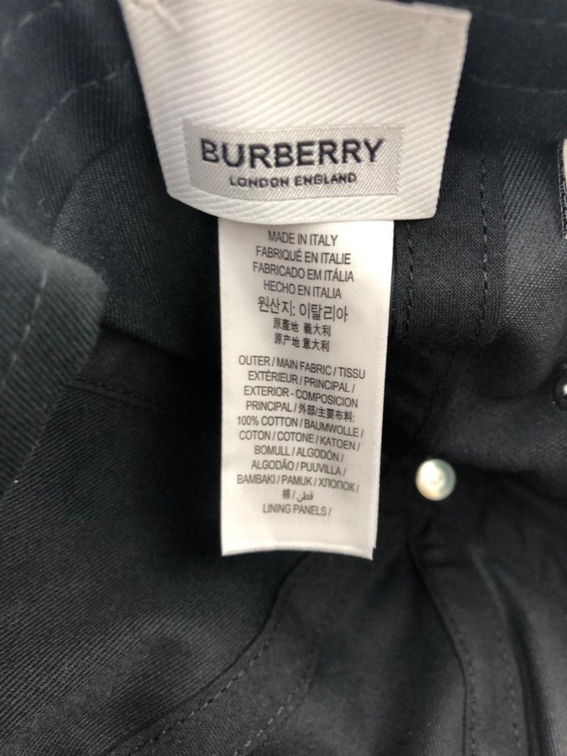 Burberry Embroidered Logo Baseball Cap