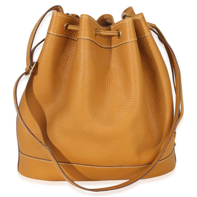Hermès Sable Togo Market Bucket Tote