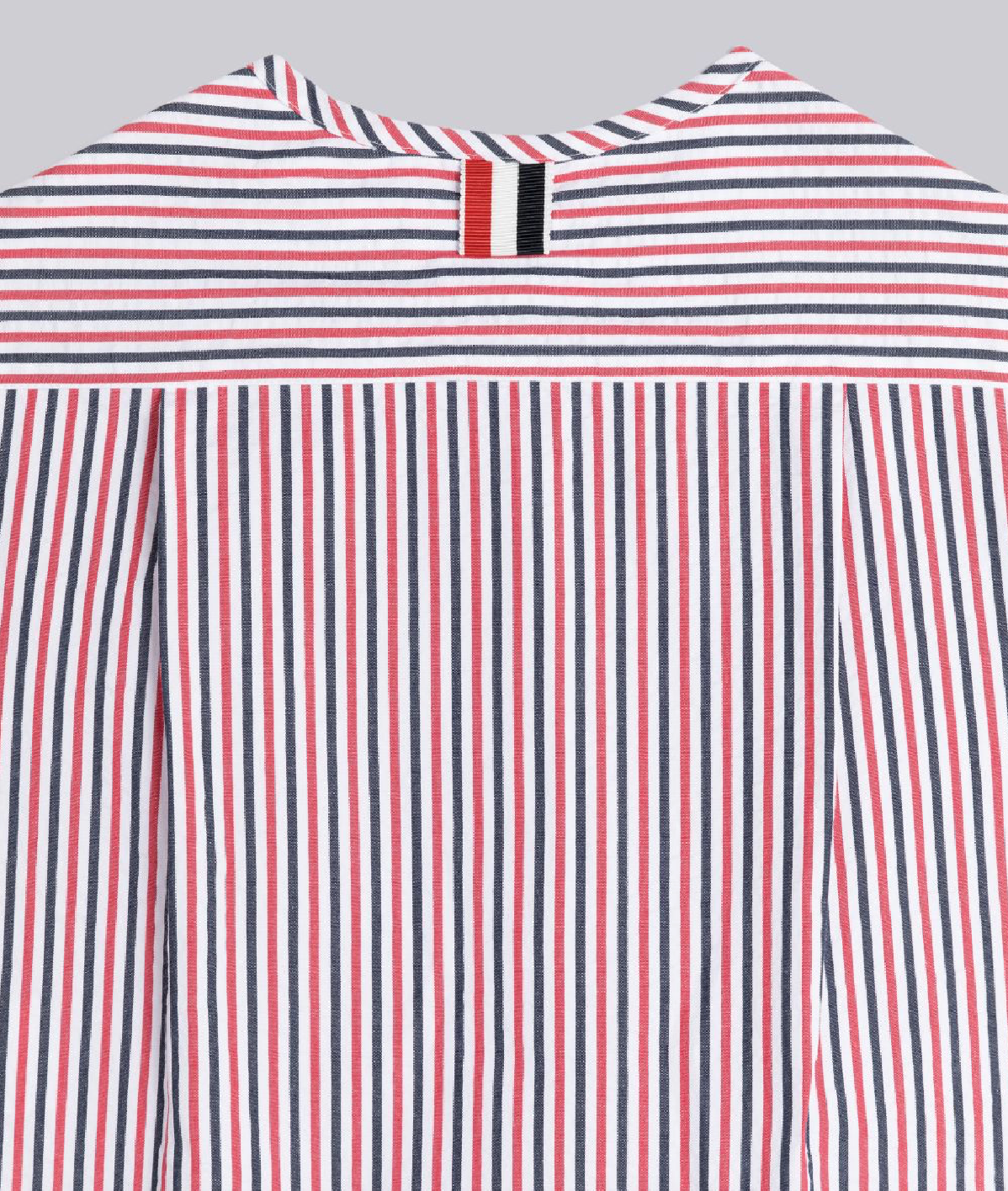 Thom Browne Short Sleeve Boxy Patch Pocket Shirt