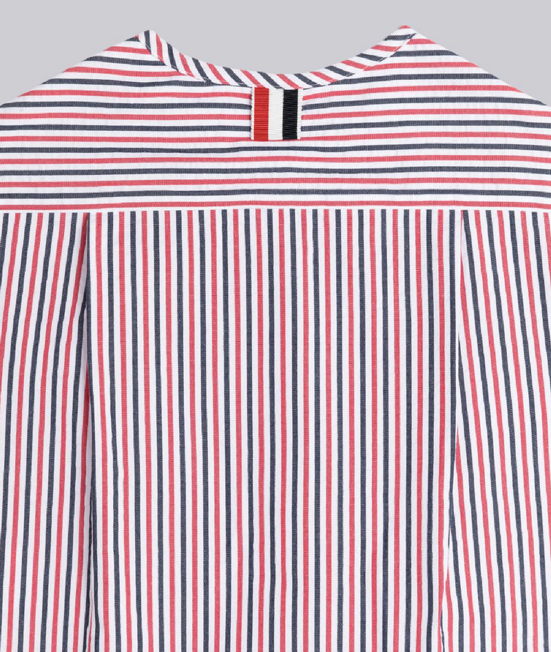 Thom Browne Short Sleeve Boxy Patch Pocket Shirt