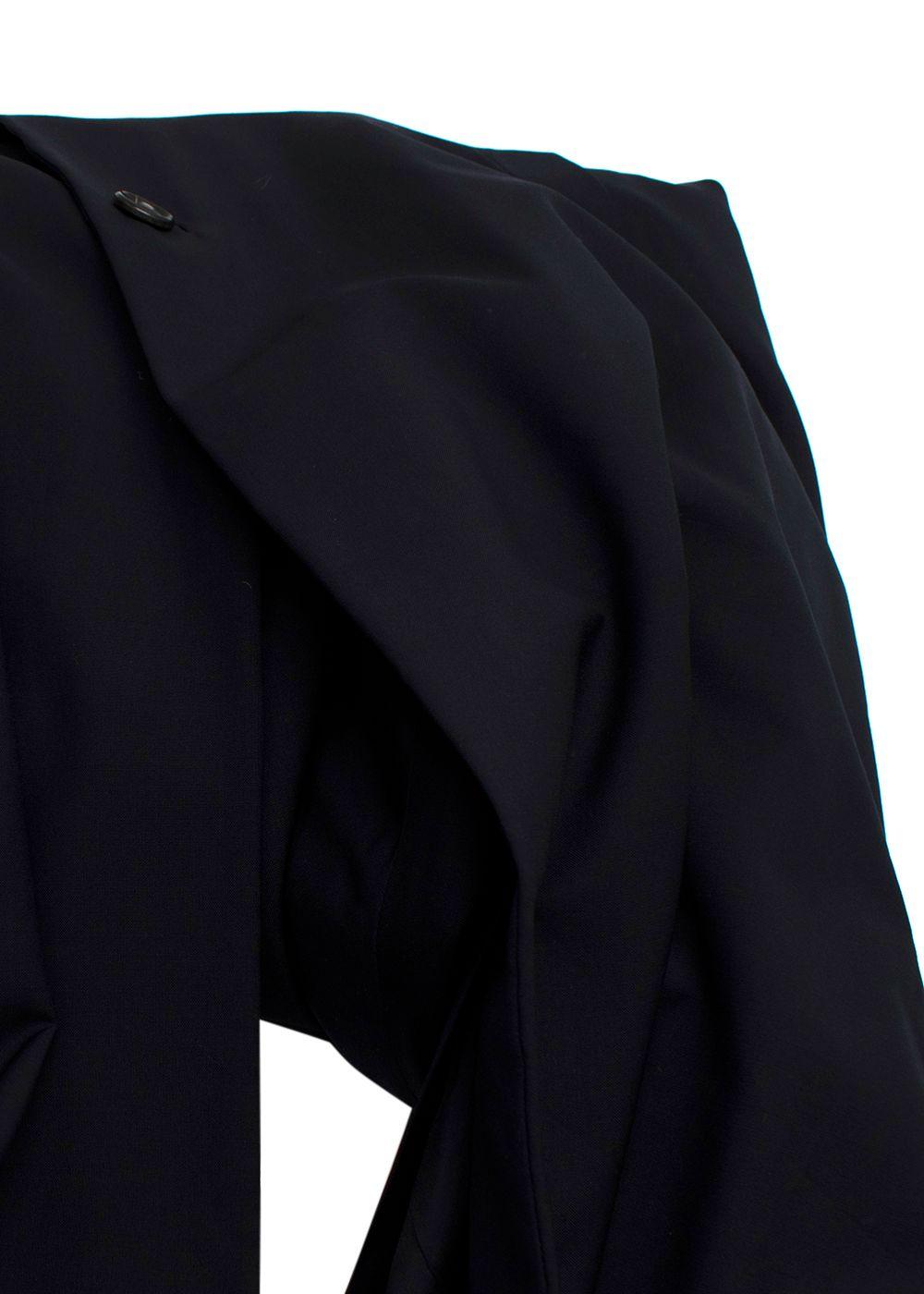 Jil Sander Navy Lightweight Trench Coat