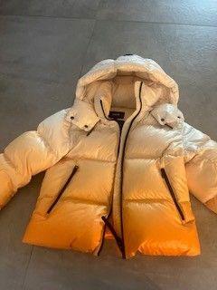 Mackage Orange Ombre Evie Puffer Coat
