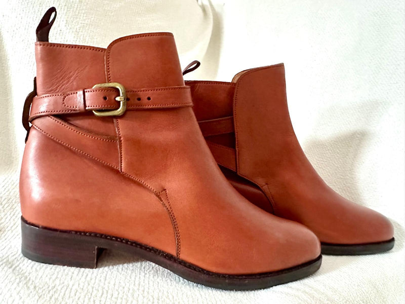 ALBALADEJO  Goodyear Welted Leather Ankle Boots