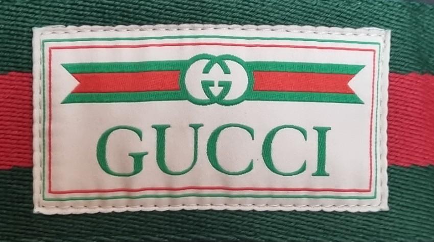Gucci Black half-zip coated cotton jacket