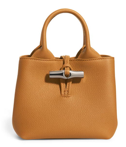 Longchamp Extra Small Leather Le Roseau Top-Handle Bag