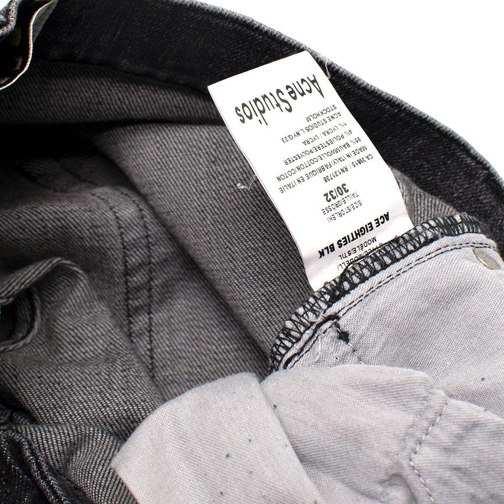Acne Studios Grey Washed Jeans
