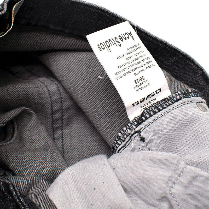 Acne Studios Grey Washed Jeans