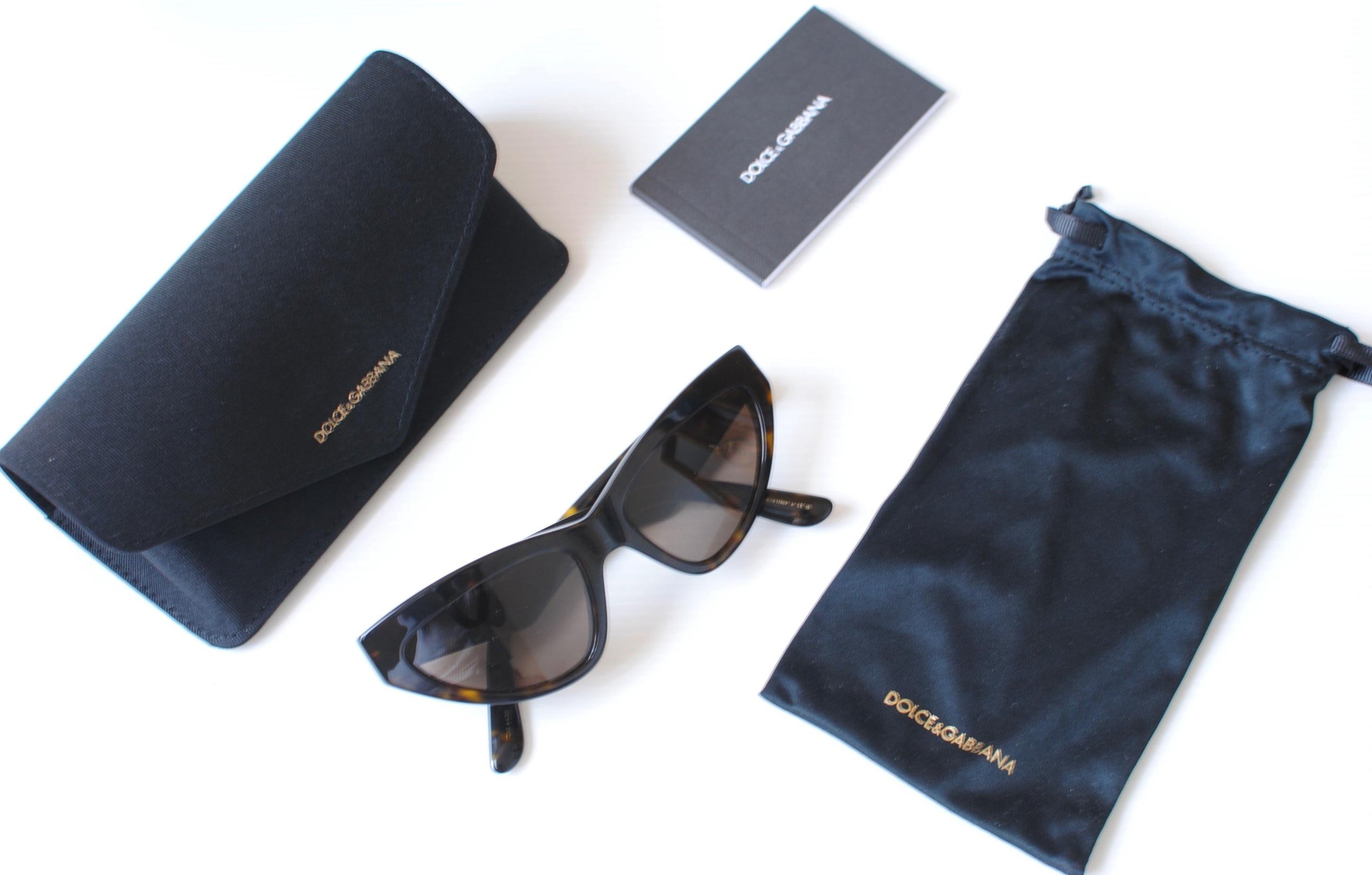Dolce & Gabbana Tortoiseshell Cat Eye Sunglasses
