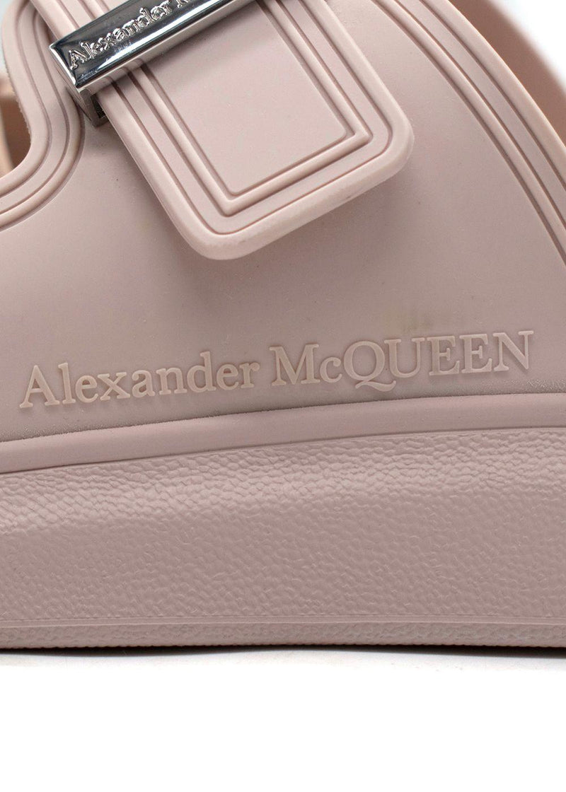 Alexander McQueen Rose Pink Hybrid Slide
