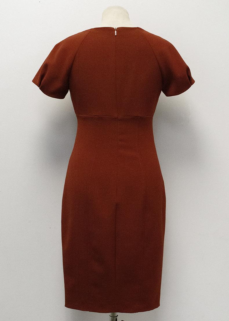 Pinko Burgundy Detail Dress