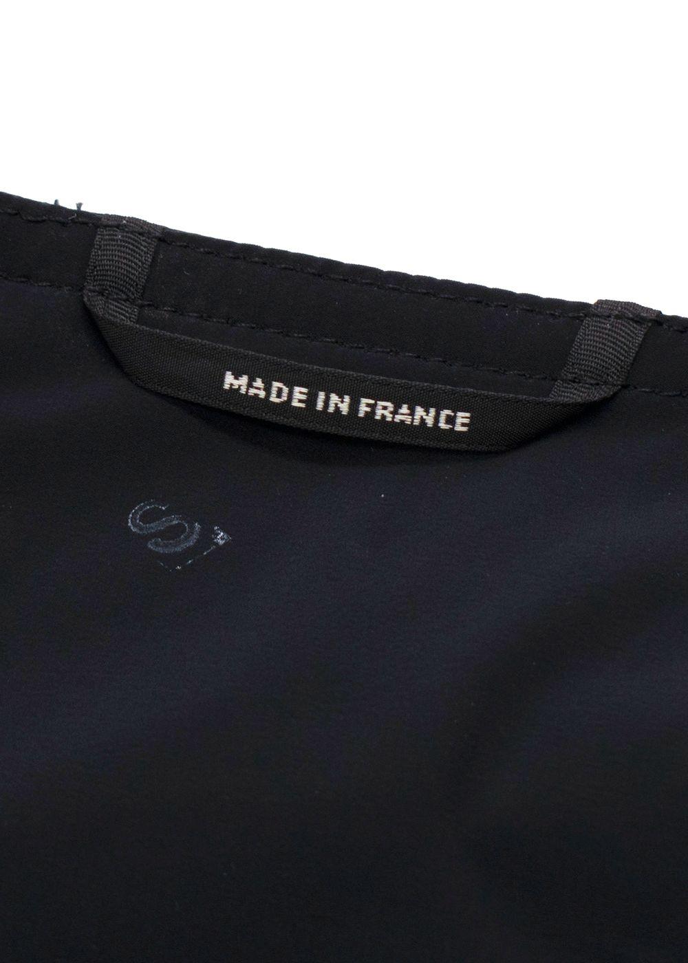 Hermès Black Zip Up Cashmere Gilet