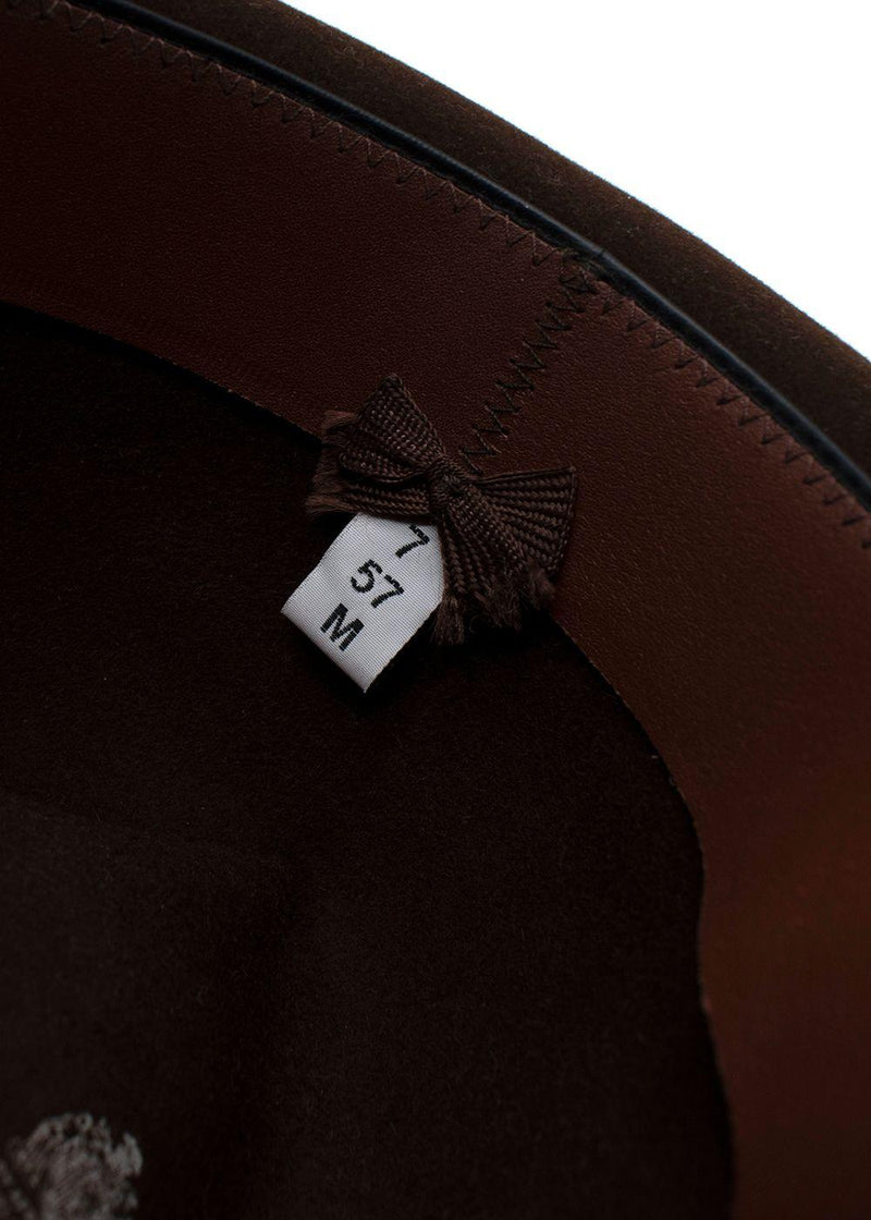 Lock & Co Brown Trilby Hat