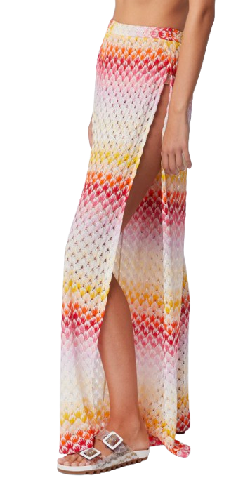 Missoni Multicoloured Side Slit Trousers