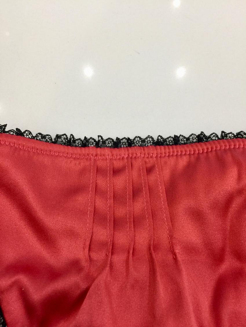 Chantal Thomass Strawberry Silk & Lace Lingerie Set