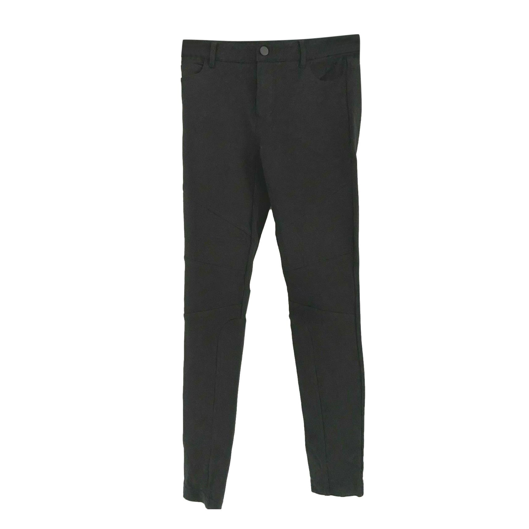 Vince Black High Waist Ankle Crop Pants