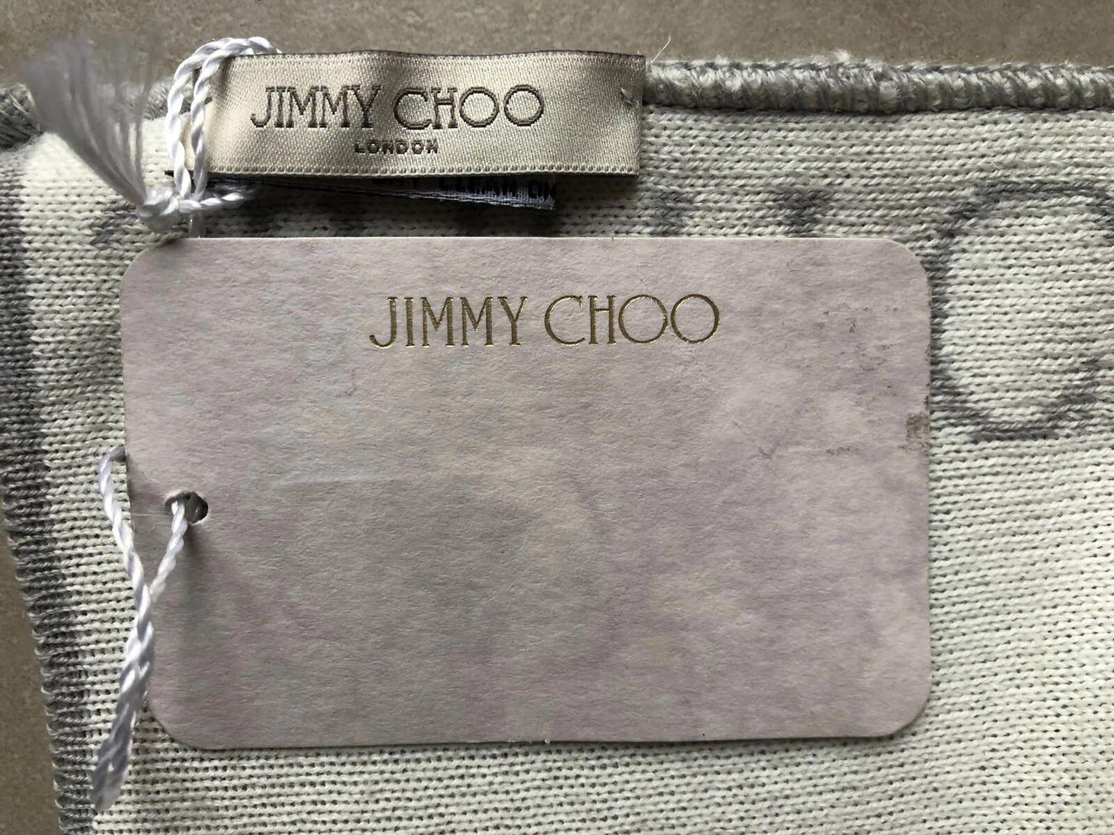 Jimmy Choo Grey Beanie Hat