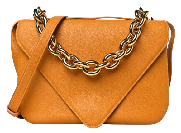 Bottega Veneta Orange Mount Envelope Bag