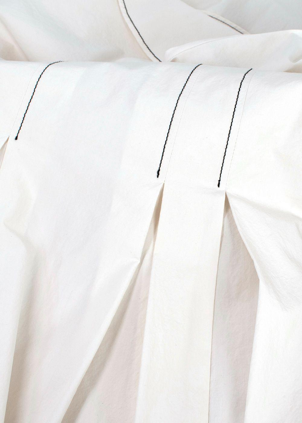Rejina Pyo White Chambray Midi Dress