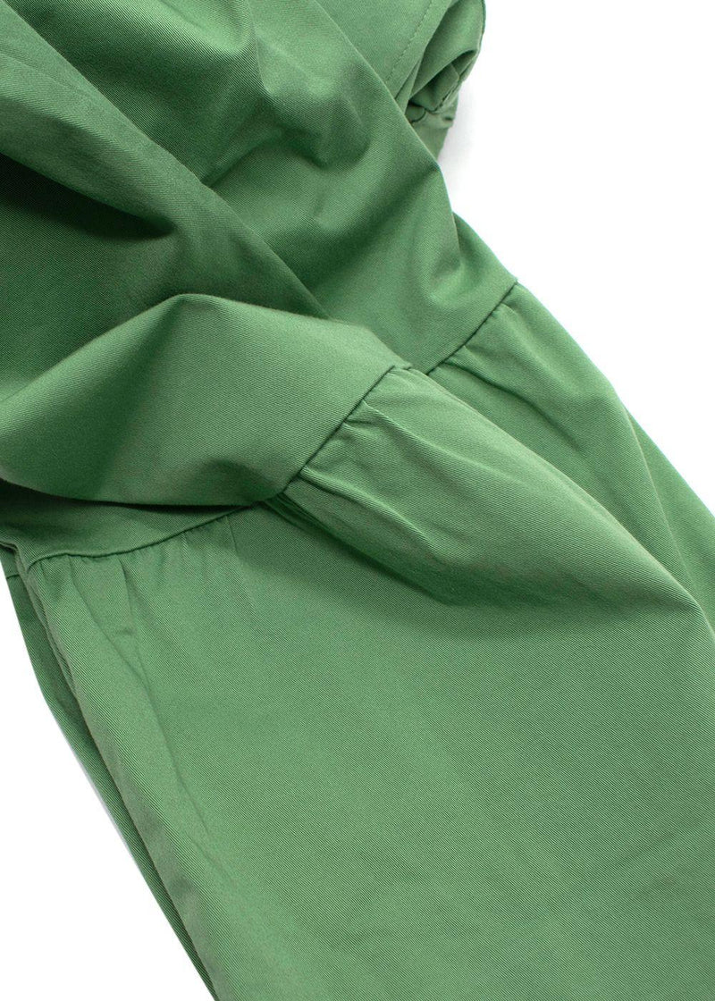 Marina Rinaldi Green Rabicco Curve Trousers